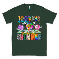 Sports Green 100 Days Of Making The Whole Class Shimmer Classic Tee - CowhideDigitalArt