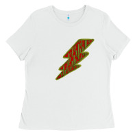 White Cactus Pattern Lightning Ladies Tee - Bettercallsaul