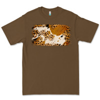 Cacao leopard cowhide brushstroke Premium Tee - Jasminsmagicworld