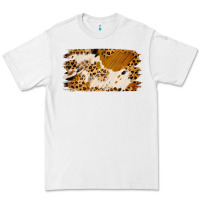 White leopard cowhide brushstroke Premium Tee - Jasminsmagicworld
