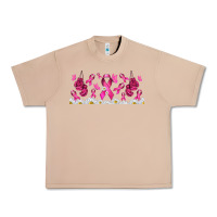 Burro cancer ribbon with daisy Urban Heavy Tee - TumblerDesignByShophia