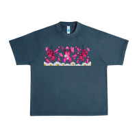 Midnight Navy cancer ribbon with daisy Urban Heavy Tee - TumblerDesignByShophia
