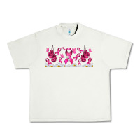 Pistachio cancer ribbon with daisy Urban Heavy Tee - TumblerDesignByShophia