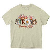 Mossy Western She Is Strong Heavy Core Tee - LillyAllenDesigns