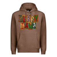 Chestnut merry mama Premium Hoodie - FaDigitalArtStudio