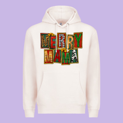 Merry Mama Premium Hoodie Designed By Fadigitalartstudio