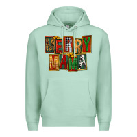 Seafoam merry mama Premium Hoodie - FaDigitalArtStudio