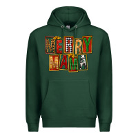 Sports Green merry mama Premium Hoodie - FaDigitalArtStudio