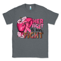 Charcoal Heather her fight is our fight Classic Tee - NancyCooperArtShop