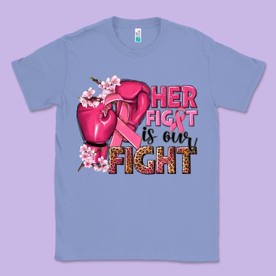 Her Fight Is Our Fight Classic Tee Designed By Nancycooperartshop