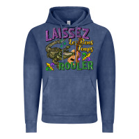 Vintage Denim laissez les bons temps rouler Vintage Hoodie - CowGirlArtShop