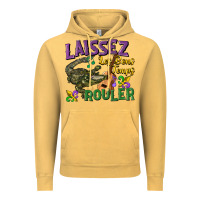 Vintage Mustard laissez les bons temps rouler Vintage Hoodie - CowGirlArtShop
