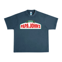 Midnight Navy product pizza papa jhons Urban Heavy Tee - minhPixels
