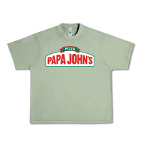 Oil Green product pizza papa jhons Urban Heavy Tee - minhPixels