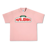 Salmon product pizza papa jhons Urban Heavy Tee - minhPixels