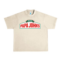 Sandshell product pizza papa jhons Urban Heavy Tee - minhPixels