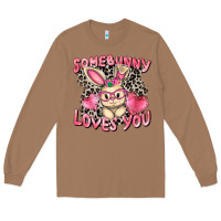 Toasted Coconut Somebunny loves you Easter Day Long Sleeve Tee - CowGirlArtShop