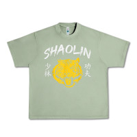 Oil Green Tiger Shaolin Kung Fu Chinese Symbol Wushu Martial Arts Gift Urban Heavy Tee - minhPixels
