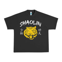 Pigment Black Tiger Shaolin Kung Fu Chinese Symbol Wushu Martial Arts Gift Urban Heavy Tee - minhPixels