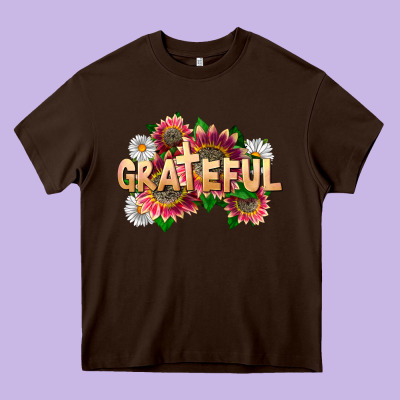 Grateful Religious Heavy Core Tee Designed By Lillyallendesigns