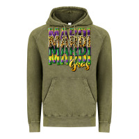 Vintage Olive mardi gras Vintage Hoodie - CowGirlArtShop