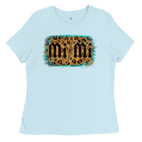Baby Blue Leopard Pattern Mimi Tried Ladies Tee - Bettercallsaul