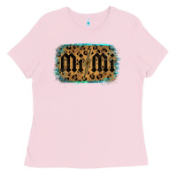 Bubblegum Pink Leopard Pattern Mimi Tried Ladies Tee - Bettercallsaul