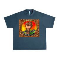 Midnight Navy juneteenth freedom day Urban Heavy Tee - TumblerDesignByShophia
