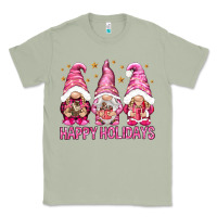 Matcha Happy holidays with gnomes Classic Tee - NancyCooperArtShop