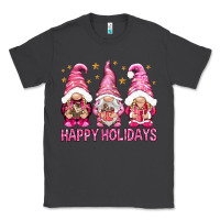 Smoke Happy holidays with gnomes Classic Tee - NancyCooperArtShop