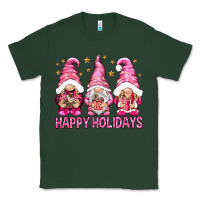 Sports Green Happy holidays with gnomes Classic Tee - NancyCooperArtShop
