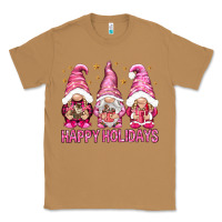 Toasted Coconut Happy holidays with gnomes Classic Tee - NancyCooperArtShop