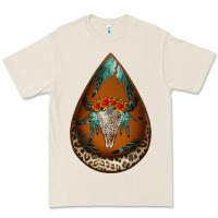 Bone leopard bullskull teardrop earrings Premium Tee - Jasminsmagicworld