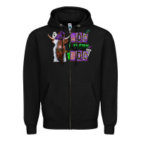 Black Moo I Mean Boo Zipper Hoodie - CowhideDigitalArt