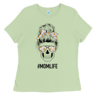 Matcha Daisy Mom Skull Ladies Tee - Bettercallsaul