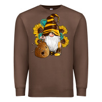 Chestnut western bee gnomes beehive honey sunflowers gemstone Premium Sweatshirt - Artiststas