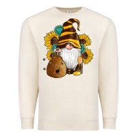 Sandshell western bee gnomes beehive honey sunflowers gemstone Premium Sweatshirt - Artiststas