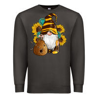 Smoke western bee gnomes beehive honey sunflowers gemstone Premium Sweatshirt - Artiststas
