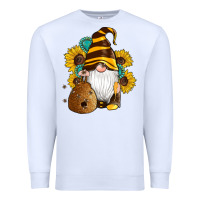 White western bee gnomes beehive honey sunflowers gemstone Premium Sweatshirt - Artiststas