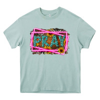 Arona Western Pray Religious Heavy Core Tee - LillyAllenDesigns