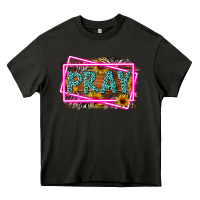 Asphalt Western Pray Religious Heavy Core Tee - LillyAllenDesigns