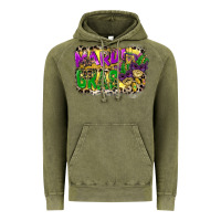 Vintage Olive mardi gras Vintage Hoodie - CowGirlArtShop