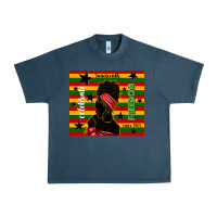 Midnight Navy juneteenth celebrate freedom since 1865 Urban Heavy Tee - TumblerDesignByShophia