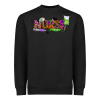 Black halloween nurse Heavyweight Sweatshirt - BundleAndBundleShop
