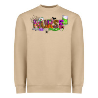 Halloween Nurse Heavyweight Sweatshirt | Teevron