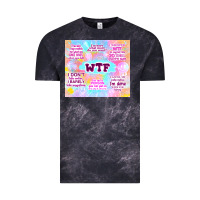 Cloud Black sarcastic wtf Vintage Tee - TumblerDesignByShophia
