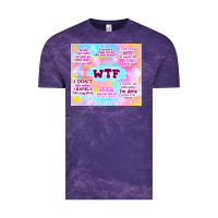 Cloud Purple sarcastic wtf Vintage Tee - TumblerDesignByShophia
