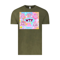 Vintage Olive sarcastic wtf Vintage Tee - TumblerDesignByShophia