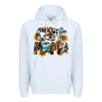 White Cat  Mama Premium Hoodie - FaDigitalArtStudio