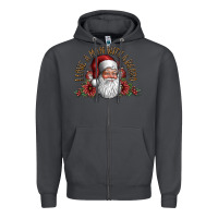 Smoke i love a man with a bearo Zipper Hoodie - CowhideDigitalArt